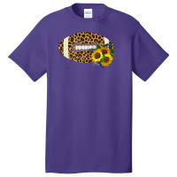 Leopard Print Footbal Basic T-shirt | Artistshot