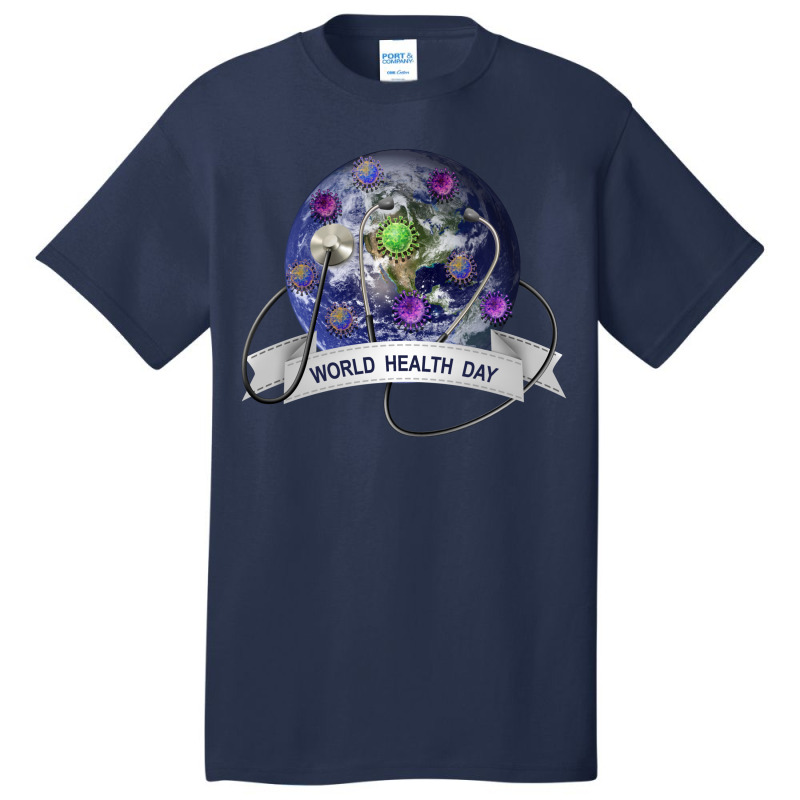 World Health Day Basic T-shirt by Gurkan | Artistshot