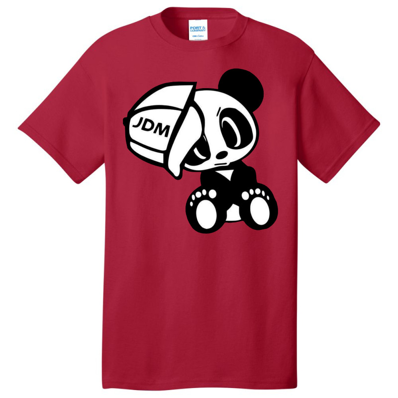 14 7cm 15 2cm Font B Panda B Font Font B Jdm B Font Vinyl Cute Basic T-shirt | Artistshot