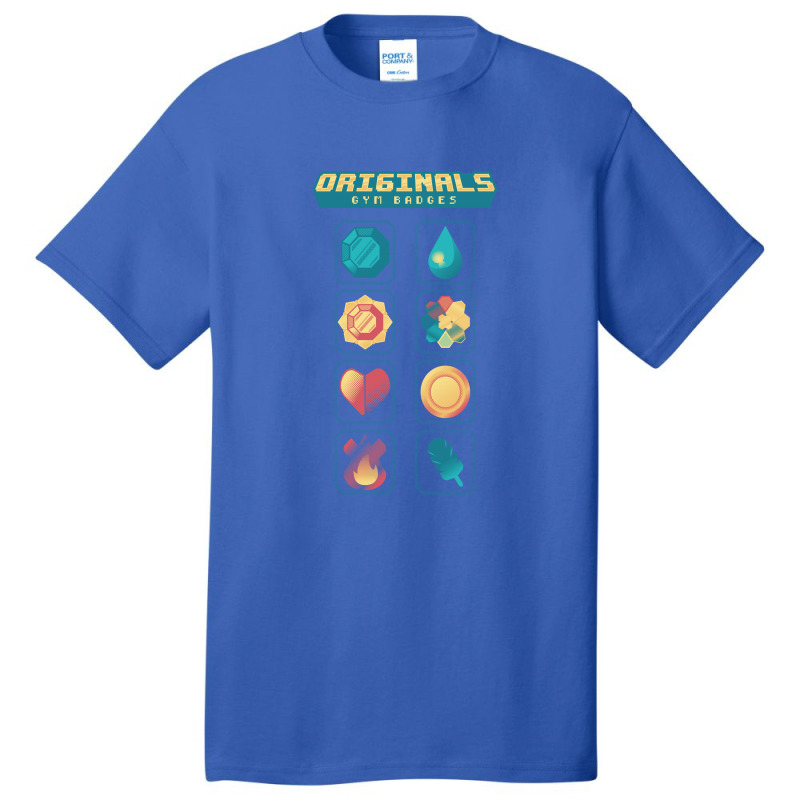 Originals - Gym Badges Basic T-shirt by Sketchdemao | Artistshot