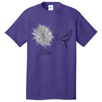 Black And White Bird Art Basic T-shirt | Artistshot