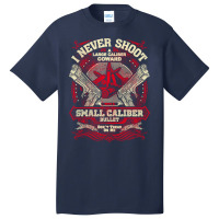 Gun Control I Never Shoot Basic T-shirt | Artistshot