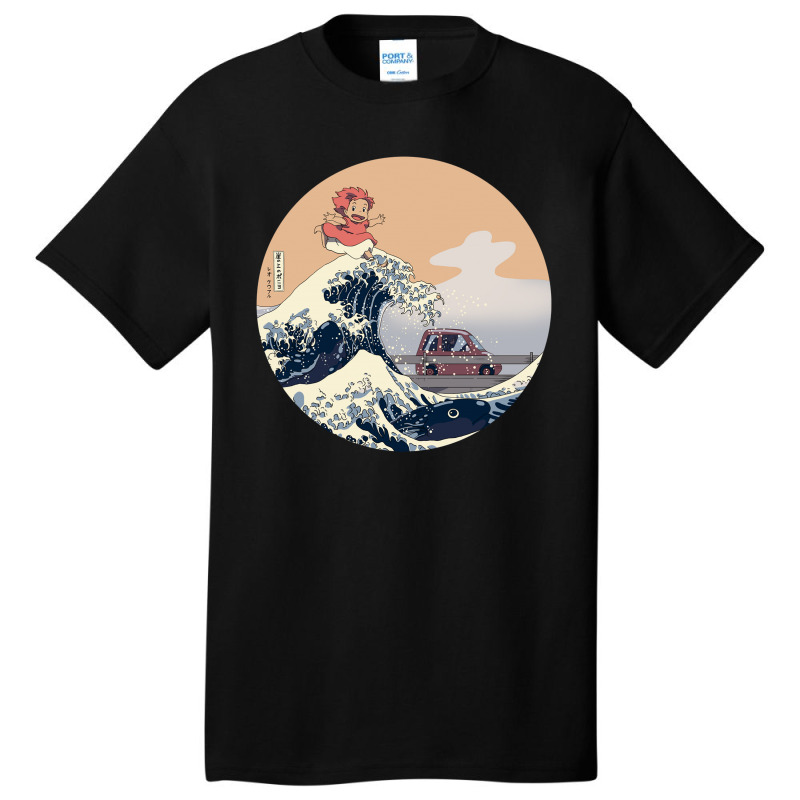 Studio Ghibli Basic T-shirt by mazikos | Artistshot