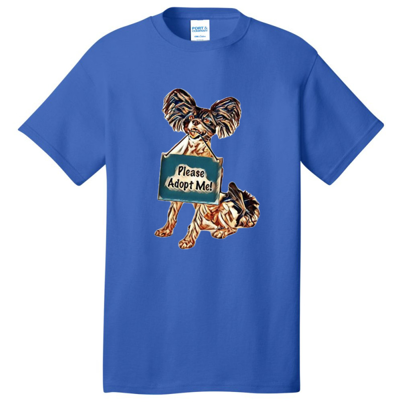 A Cute Happy Little Papillon Basic T-shirt | Artistshot