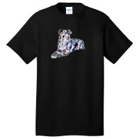 A Gorgeous Australian Shepher Basic T-shirt | Artistshot