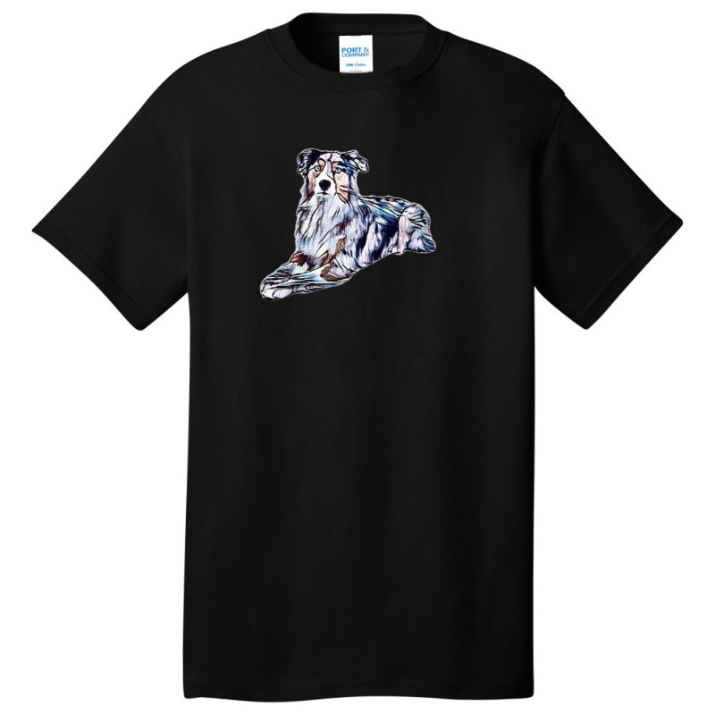 A Gorgeous Australian Shepher Basic T-shirt by Kemnabi | Artistshot