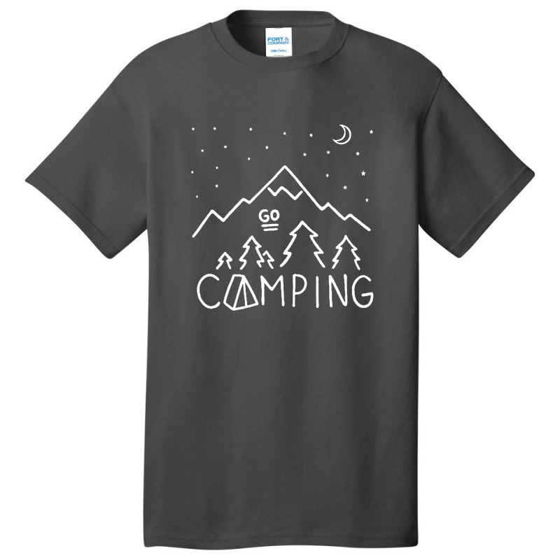 Go Camping Basic T-shirt by hoainv | Artistshot