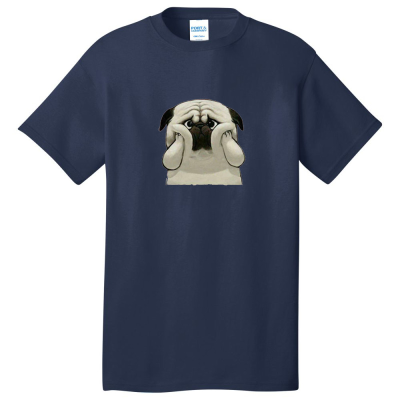 Pug Life Basic T-shirt by Disgus_Thing | Artistshot