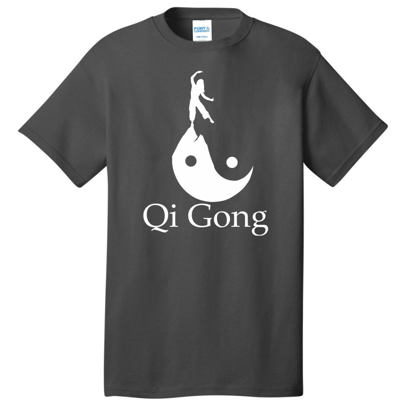 Qigong Silhouette Art Basic T-shirt by Frado47 | Artistshot