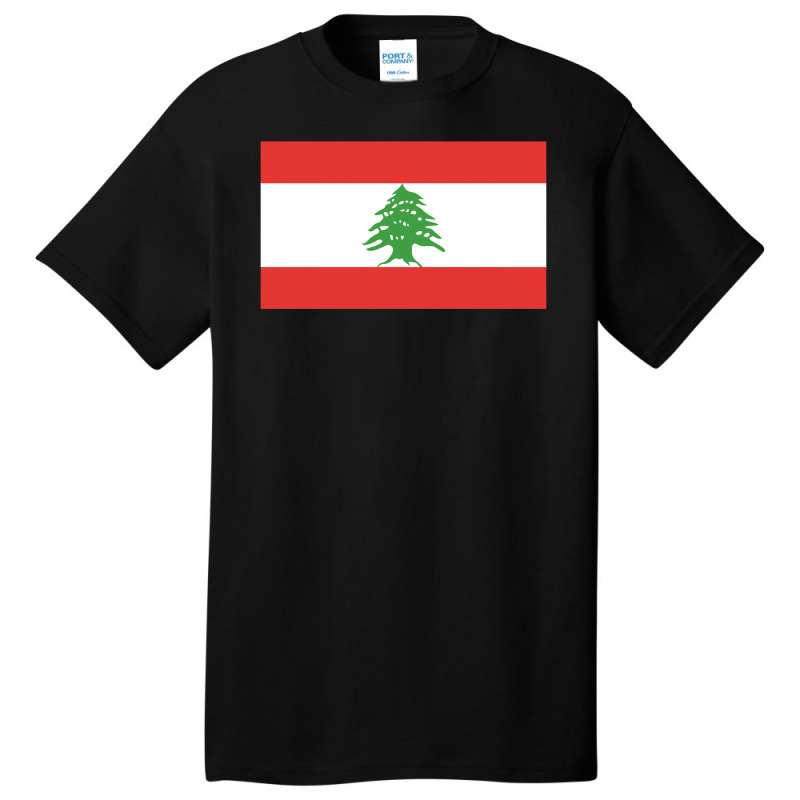 Lebanon Flag Basic T-shirt by autlu2024 | Artistshot