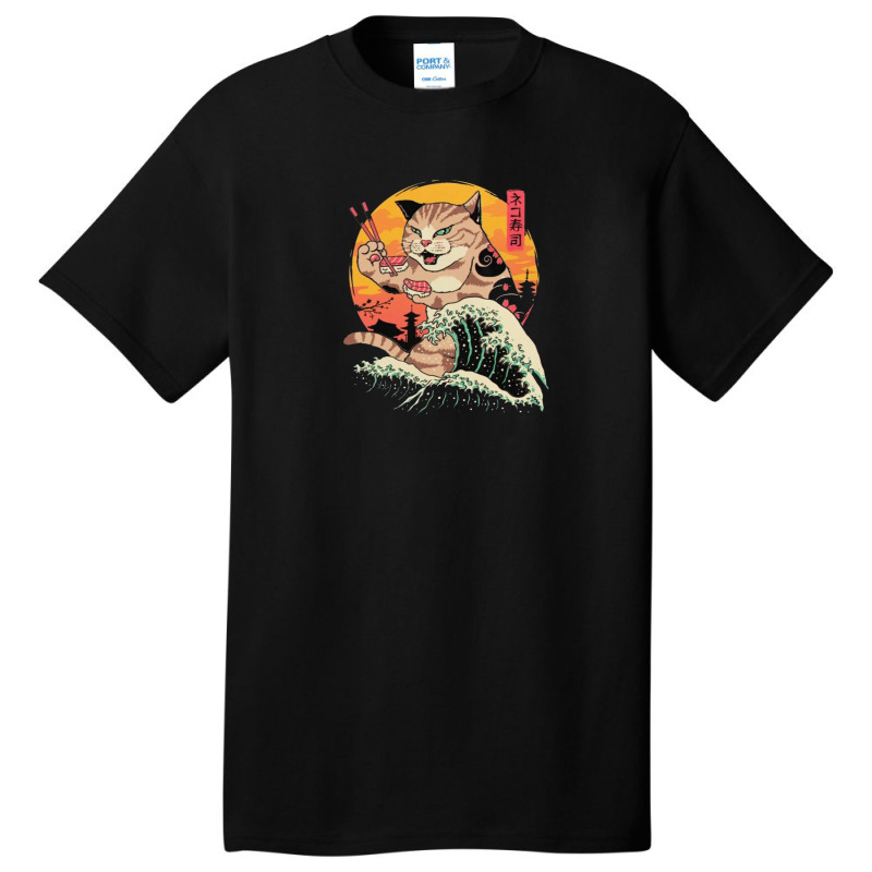 Cat Basic T-shirt by Disgus_Thing | Artistshot