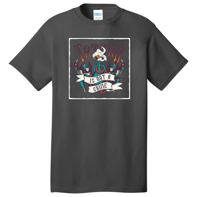 Tattoo Basic T-shirt by Disgus_Thing | Artistshot