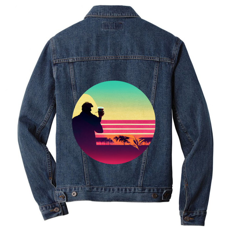 Half Coffee Half Teacher Men Denim Jacket by JOHN CHAVEZ | Artistshot