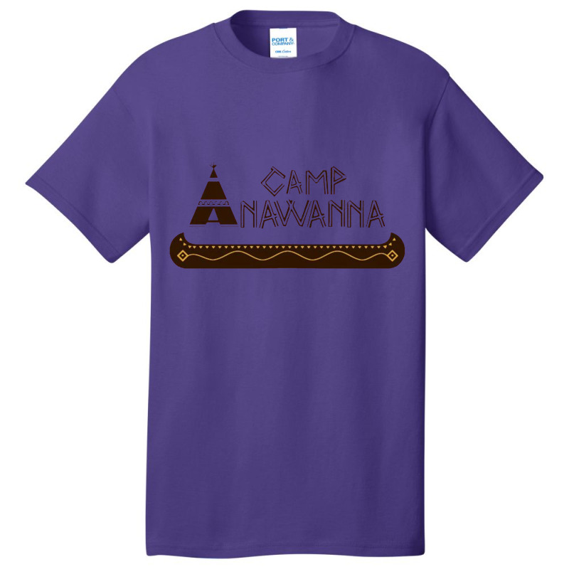 Camp Anawannacamp Anawanna Basic T-shirt by gotlle | Artistshot