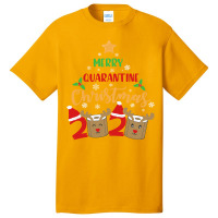 Merry Quarantine Christmas 2020 Basic T-shirt | Artistshot