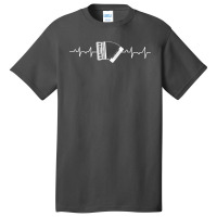 Accordion Polka Music Musician Musical Instrument Funny Heartbeat Gift Basic T-shirt | Artistshot