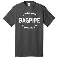 Bagpipe Scottish Scotland Music Player Funny Gift Basic T-shirt | Artistshot