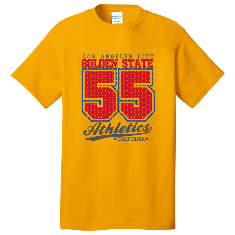 Los Angeles Sity Golden State 55 T Shirt Basic T-shirt by Jhanafi | Artistshot