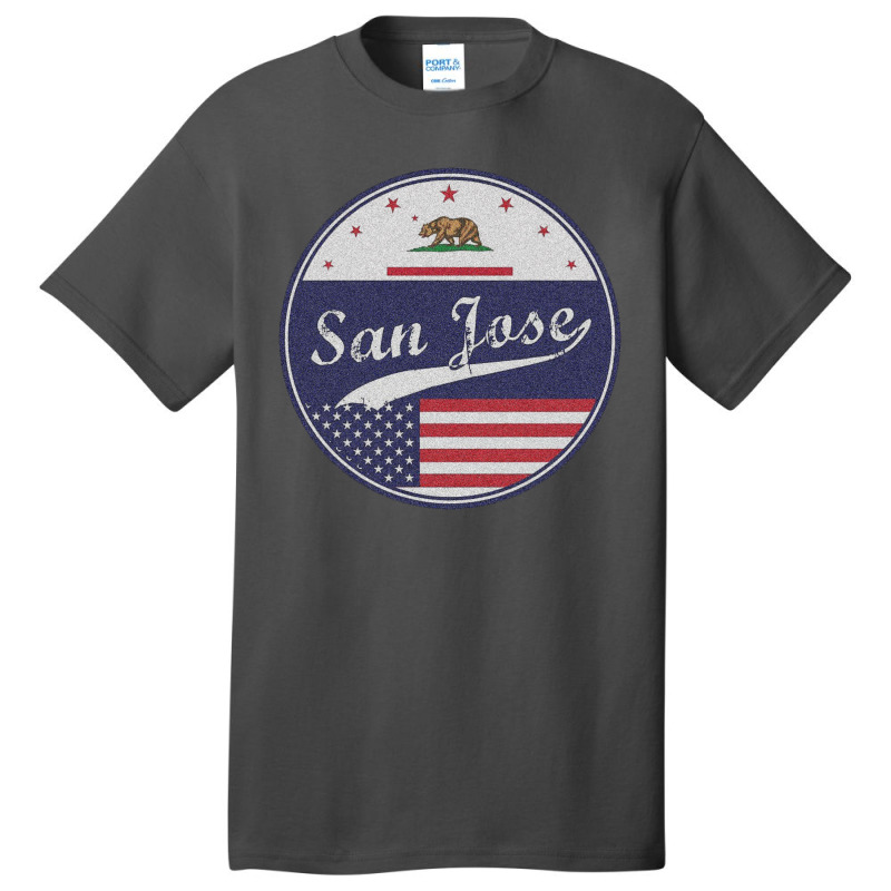 San Jose Usa Basic T-shirt | Artistshot