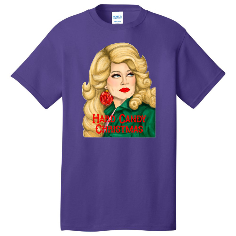 Hard Candy Christmas Basic T-shirt by Kamal Mardhiyah | Artistshot