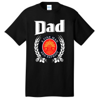 Dad A Fine Man And Patriot Basic T-shirt | Artistshot