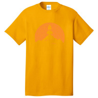 Rocket Launch Orange Basic T-shirt | Artistshot