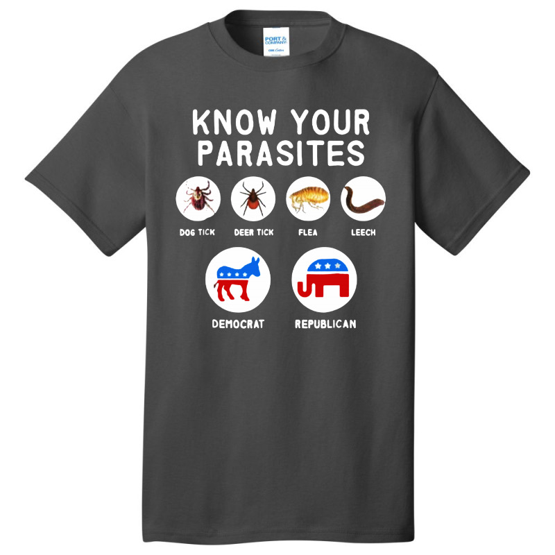 Know Your Parasites Basic T-shirt by Golden Store | Artistshot