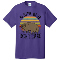 Water Bear Don’t Care Funny Basic T-shirt | Artistshot