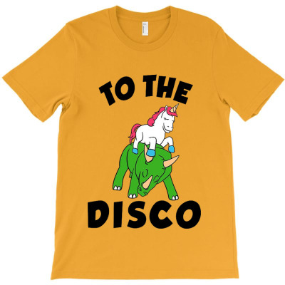 Unicorn Dinosaur Disco T-shirt Designed By Agus Loli