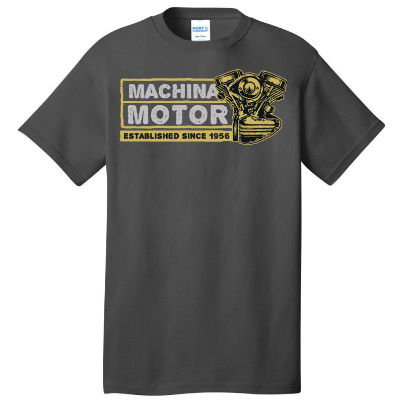 Machina Motor Basic T-shirt | Artistshot