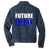 Future Emt Gift For Paramedic And Ems Technician T Shirt Men Denim Jacket | Artistshot