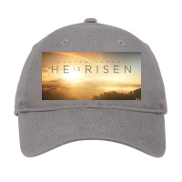 Holy Week And Easter Services,  Easter Sunday He Is Risen Adjustable Cap | Artistshot