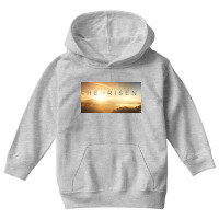 Holy Week And Easter Services,  Easter Sunday He Is Risen Youth Hoodie | Artistshot