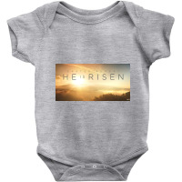 Holy Week And Easter Services,  Easter Sunday He Is Risen Baby Bodysuit | Artistshot