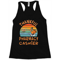 Pharmacy Cashier Job Funny Thanksgiving Racerback Tank | Artistshot