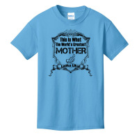 Worlds Greatest Mother Looks Like Basic Youth T-shirt | Artistshot