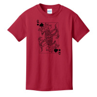 Alien Queen Of Spades Basic Youth T-shirt | Artistshot