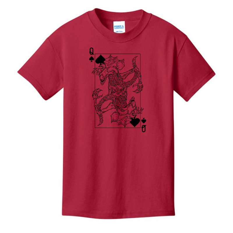 Alien Queen Of Spades Basic Youth T-shirt | Artistshot