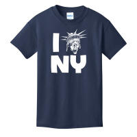 The Angels Love Ny Basic Youth T-shirt | Artistshot