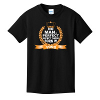 No Man Is Perfect Except Those Born In 1992 Basic Youth T-shirt | Artistshot