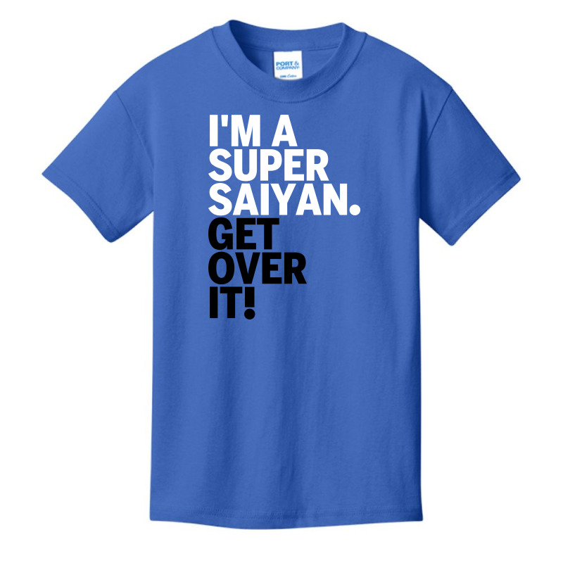 Get Over It Saiyan Basic Youth T-shirt by Karlangas | Artistshot