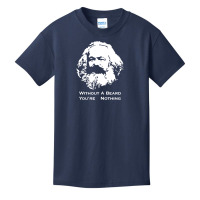 Karl Marx Without A Beard You're Nothing Basic Youth T-shirt | Artistshot