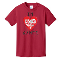 Im Love Games Basic Youth T-shirt | Artistshot