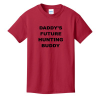 Daddy Future Hunting Buddy Basic Youth T-shirt | Artistshot