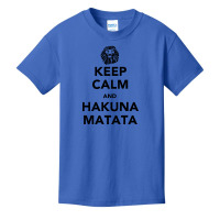 Keep Calm Hakuna Basic Youth T-shirt | Artistshot