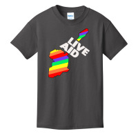 Live Aid Band Aid 1985 Symbol Basic Youth T-shirt | Artistshot