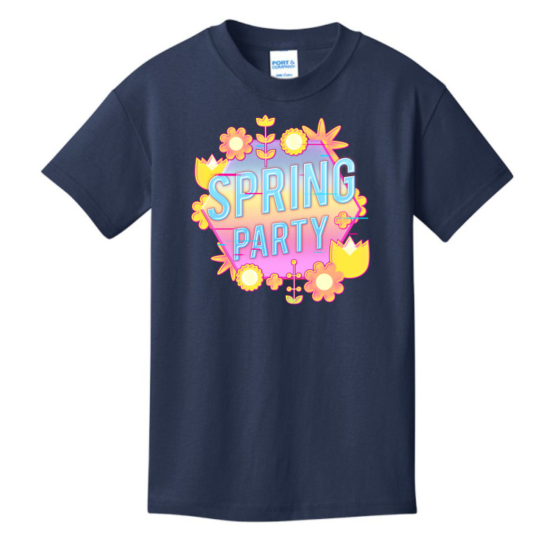 Spring Party Flower And Plants Basic Youth T-shirt | Artistshot