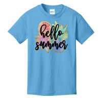 Hello Summer Basic Youth T-shirt | Artistshot