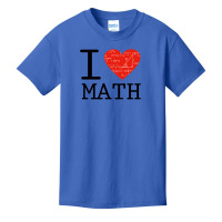 I Love Mathematics Basic Youth T-shirt | Artistshot