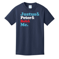 Justus Peter Bob Me For Dark Basic Youth T-shirt | Artistshot